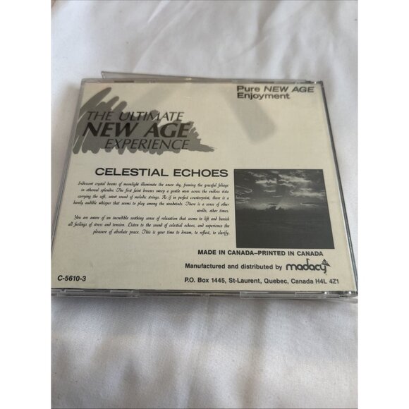 Celestial Echoes The Ultimate New Age Experience Vol. 3 Madacy Canada Printed CD - Picture 12 of 12